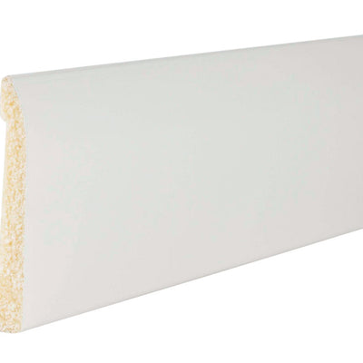 Inteplast Building Products 7/16 in. H X 1-15/16 in. W X 7 ft. L Prefinished White Polystyrene Trim