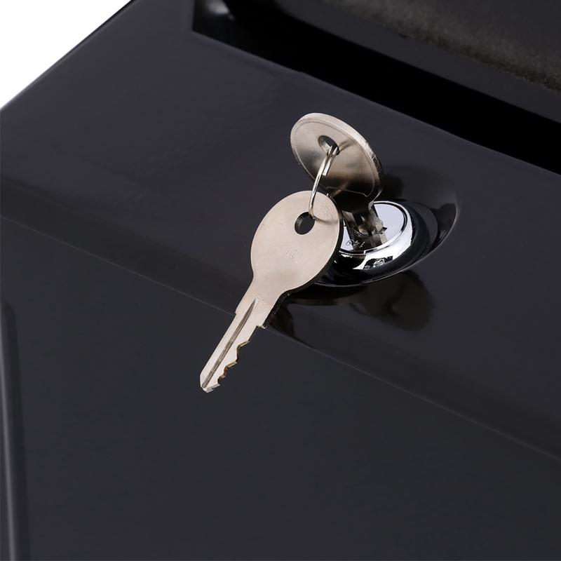 Architectural Mailboxes Brushed Nickel Steel Clockwise Mailbox Lock
