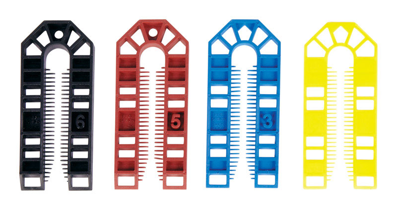 Broadfix 1.7 in. W X 4 in. L Hard Plastic Shims 60 pk
