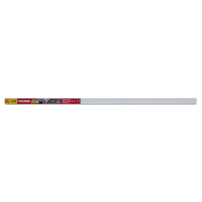 M-D Building Products CINCH 1.125 in. H X 1.125 in. W X 36 in. L Prefinished Aluminum Stair Edge