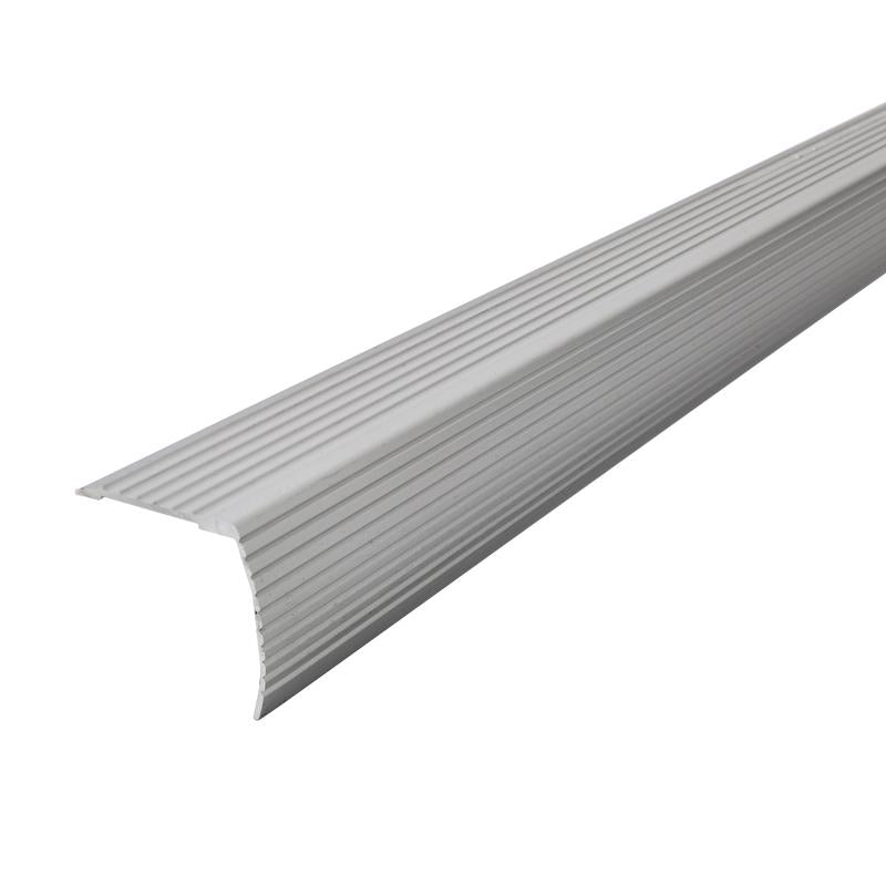 M-D Building Products CINCH 1.125 in. H X 1.125 in. W X 36 in. L Prefinished Aluminum Stair Edge