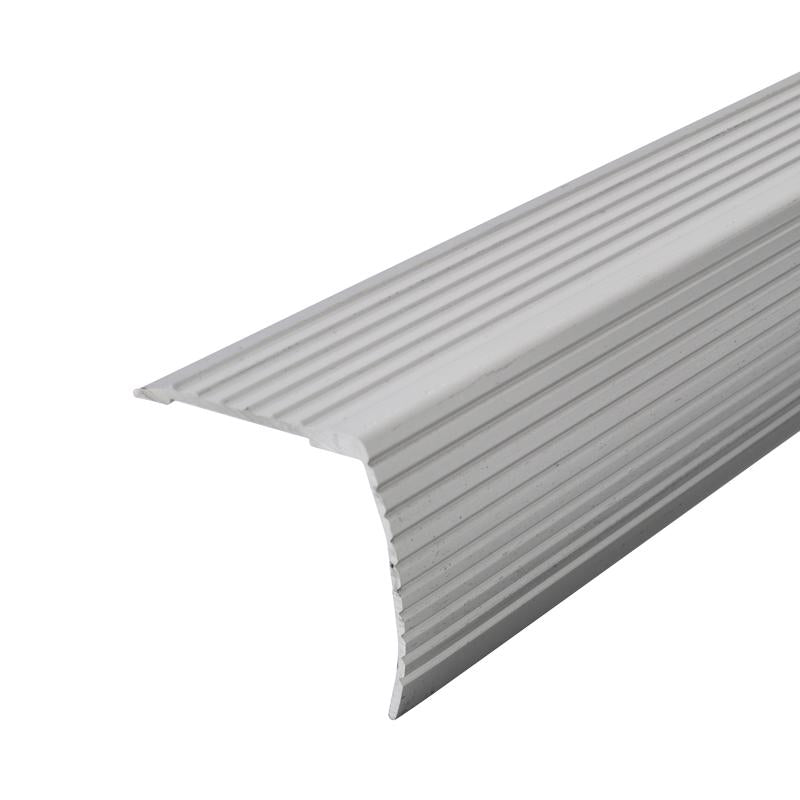 M-D Building Products CINCH 1.125 in. H X 1.125 in. W X 36 in. L Prefinished Aluminum Stair Edge