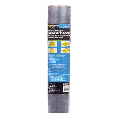 M-D Building Products Clear Indoor and Outdoor Vinyl Sheeting 25 ft. W X 48 in. L