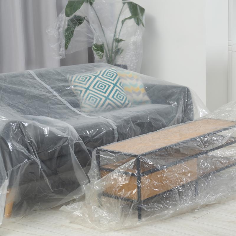 M-D Building Products Clear Indoor and Outdoor Vinyl Sheeting 25 ft. W X 48 in. L
