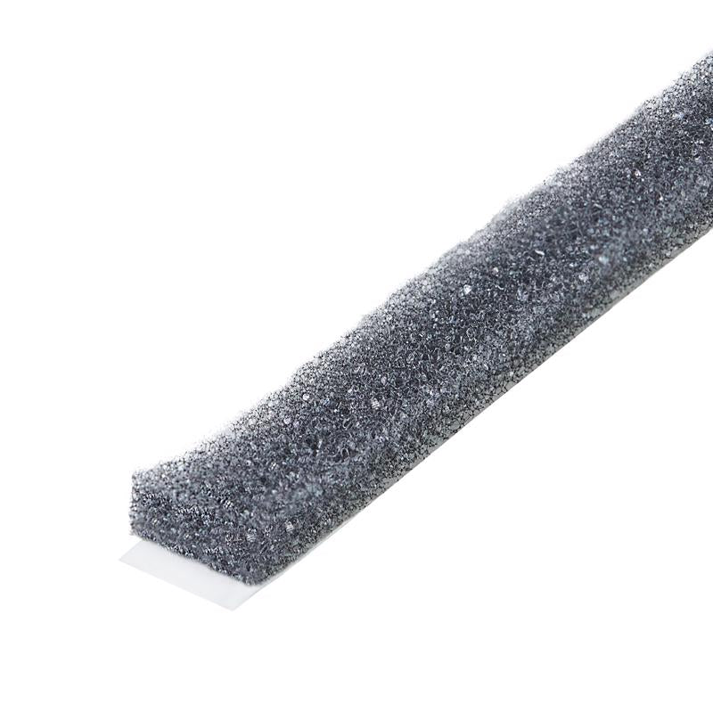 M-D Building Products Gray Foam Weather Stripping Tape For Doors and Windows 204 in. L X 0.19 in.
