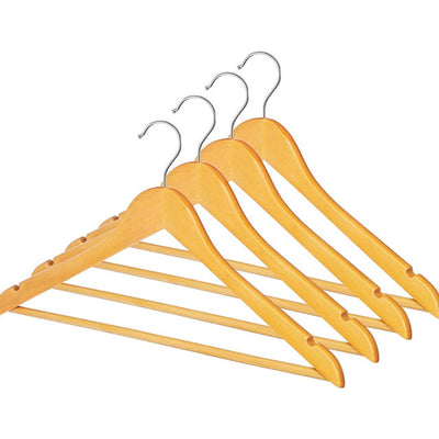 Whitmor 9-5/16 in. H X 1/2 in. W X 17-1/2 in. L Wood Brown Suit Hanger