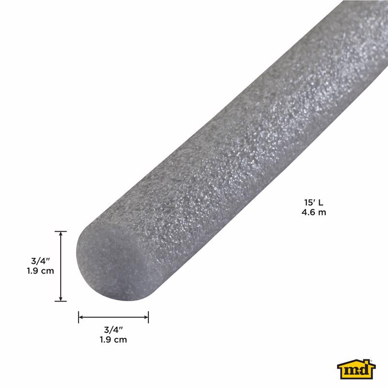 M-D Building Products Gray Foam Caulk Backer Rod For Gaps and Openings 180 in. L X 0.75 in.