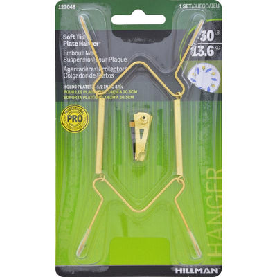 HILLMAN Brass-Plated All Purpose Hanger