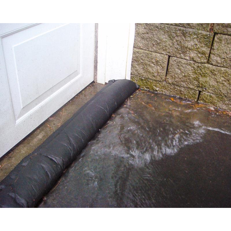 Quick Dam Flood Barrier 3.5 in. H X 6.5 in. W X 120 in. L Flood Barrier