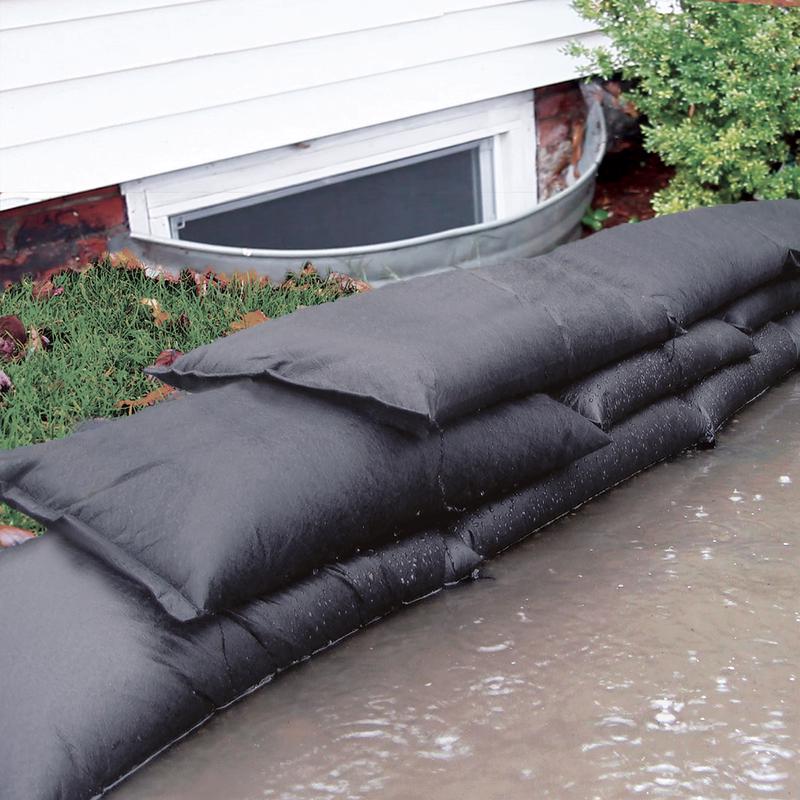 Quick Dam Flood Bags 3.5 in. H X 12 in. W X 24 in. L Sandless Sandbags 6 pk