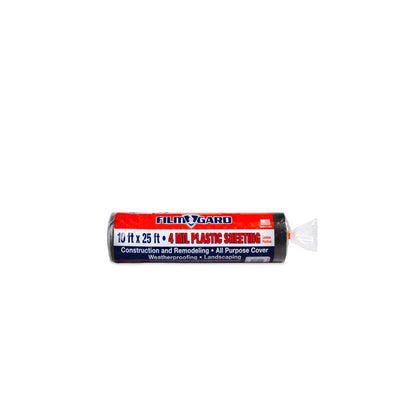 Film-Gard Plastic Sheeting 4 mil X 10 ft. W X 25 ft. L Polyethylene Black