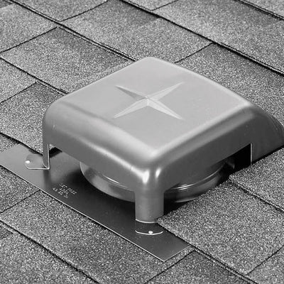 Air Vent 4.3 in. H X 14 in. W X 16.8 in. L X 7.5 in. D Metallic Aluminum/Steel Roof Vent