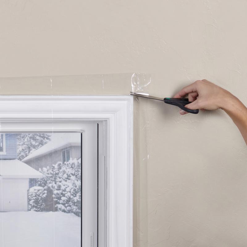 M-D Building Products Clear Indoor Insulation Kit 88 in. W X 110 in. L