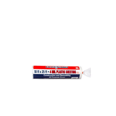 Film-Gard Plastic Sheeting 4 mil X 10 ft. W X 25 ft. L Polyethylene Clear