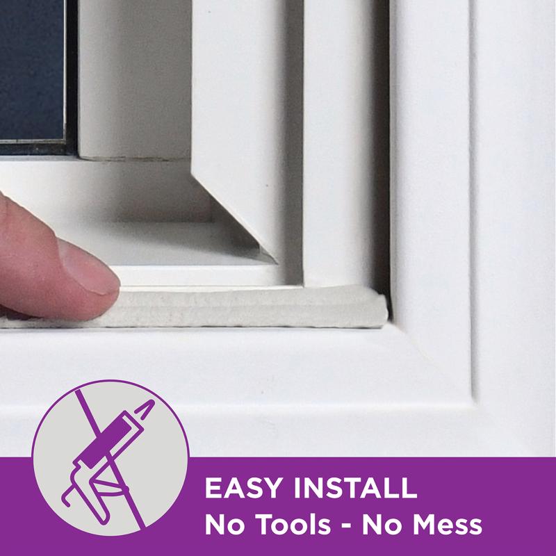 M-D Building Products White Vinyl Caulking Cord For Doors and Windows 30 in. L X 0.13 in.