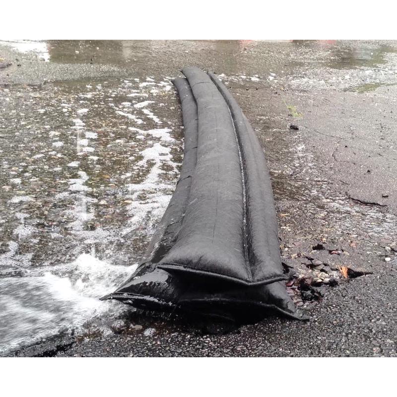 Quick Dam 3.5 in. H X 6.5 in. W X 204 in. L Flood Barrier