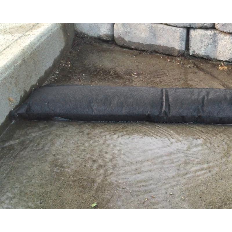 Quick Dam Flood Barrier 3.5 in. H X 6.5 in. W X 60 in. L Flood Barrier