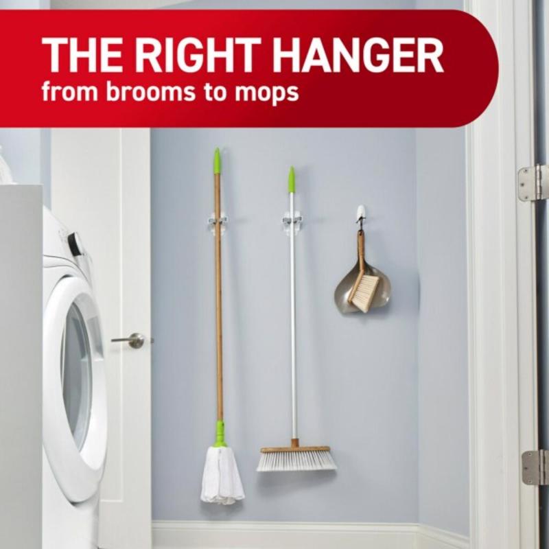 3M Command Large Plastic Broom Gripper 3.34 in. L