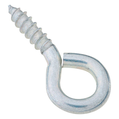 National Hardware 0.22 in. D X 2-1/16 in. L Zinc-Plated Steel Screw Eye 75 lb. cap. 3 pk