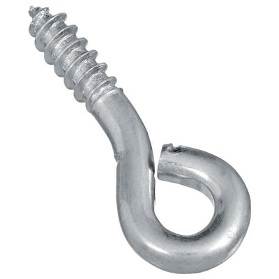 National Hardware 0.16 in. D X 1-3/8 in. L Zinc-Plated Steel Screw Eye 50 lb. cap. 6 pk