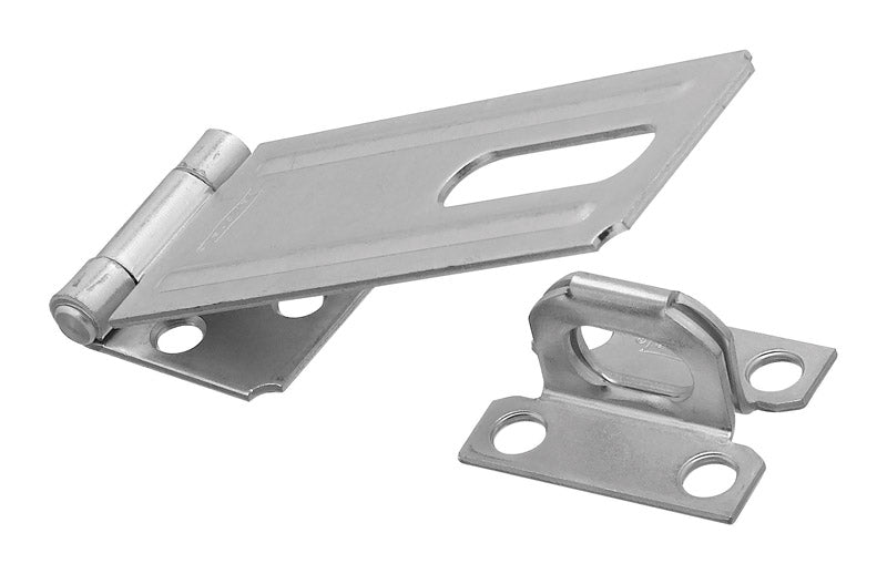 National Hardware Zinc-Plated Steel 4-1/2 in. L Safety Hasp