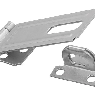 National Hardware Zinc-Plated Steel 4-1/2 in. L Safety Hasp