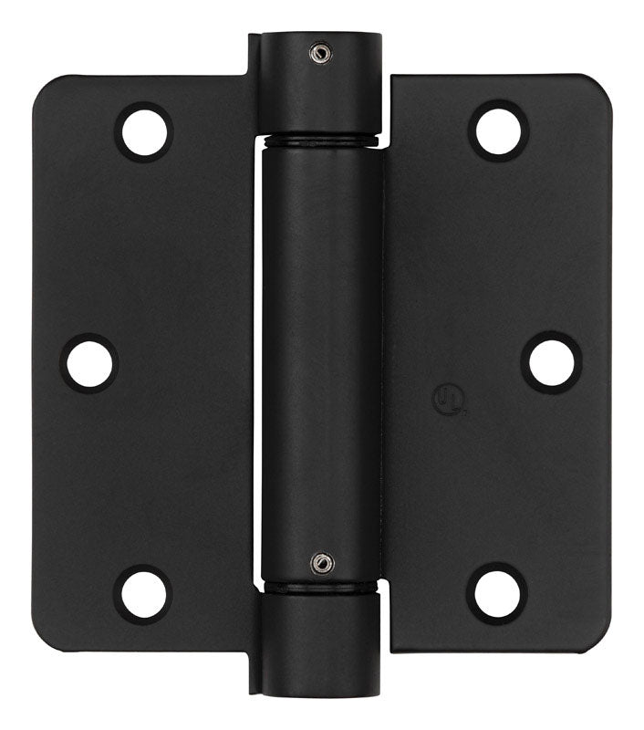 National Hardware 3-1/2 in. L Oil Rubbed Bronze Spring Hinge