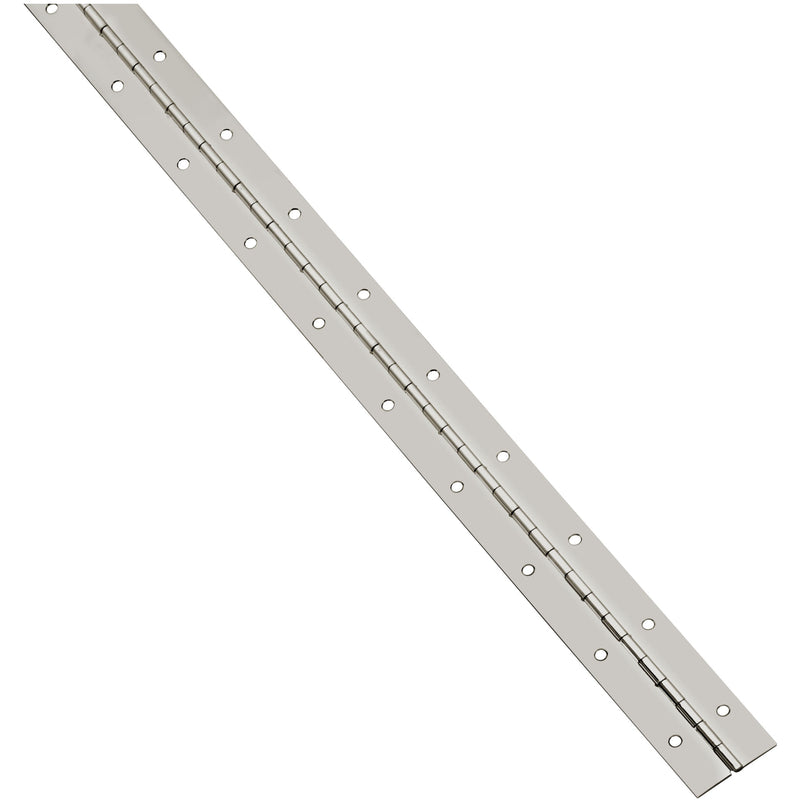 National Hardware 30 in. L Nickel Continuous Hinge