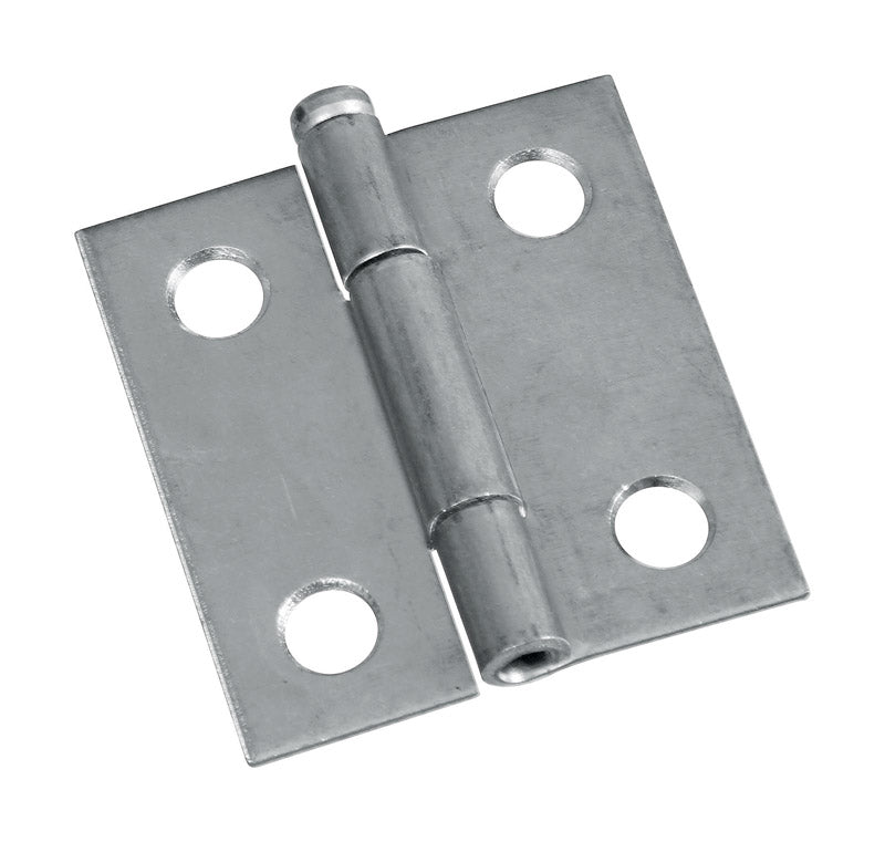 National Hardware 1-1/2 in. L Zinc-Plated Door Hinge