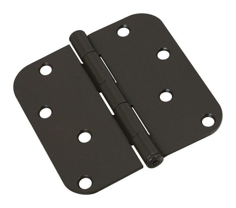 National Hardware 4 in. L Oil Rubbed Bronze Door Hinge