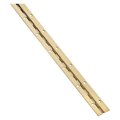 National Hardware 48 in. L Brass Continuous Hinge