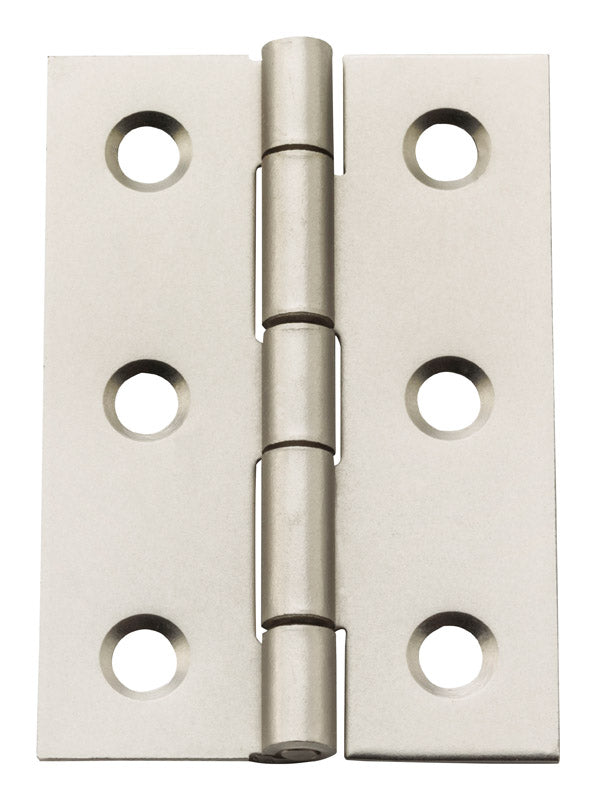 National Hardware 2 in. L Satin Nickel Door Hinge