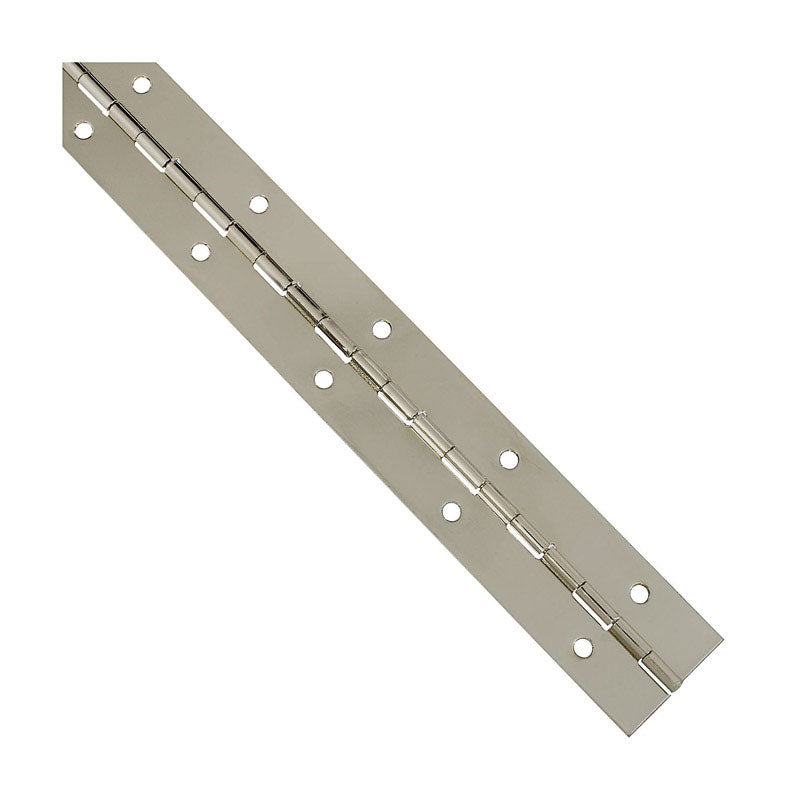 National Hardware 12 in. L Nickel Continuous Hinge