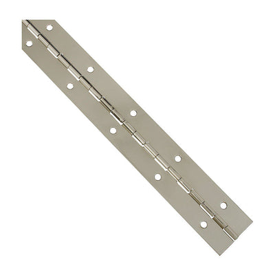 National Hardware 12 in. L Nickel Continuous Hinge