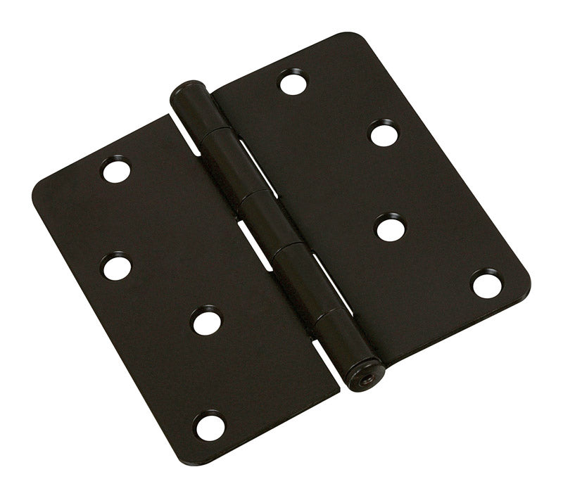 National Hardware 4 in. L Oil Rubbed Bronze Door Hinge