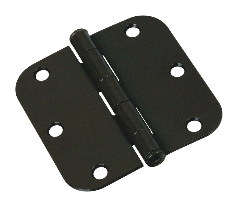National Hardware 3-1/2 in. L Oil Rubbed Bronze Door Hinge