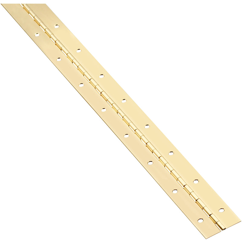National Hardware 30 in. L Brass Continuous Hinge