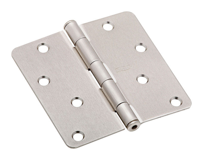 National Hardware 4 in. L Satin Nickel Door Hinge