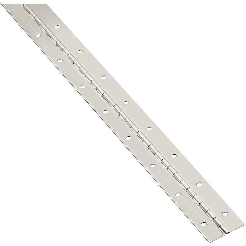 National Hardware 30 in. L Nickel Continuous Hinge