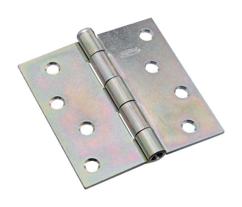 National Hardware 4 in. L Zinc-Plated Broad Hinge