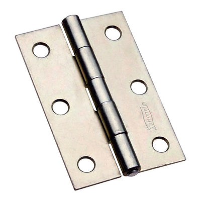National Hardware 3 in. L Zinc-Plated Door Hinge