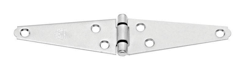 National Hardware 4 in. L Zinc-Plated Heavy Strap Hinge