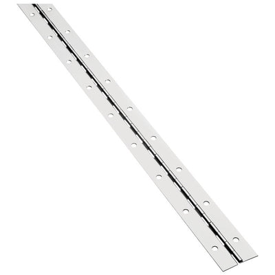 National Hardware 48 in. L Nickel Continuous Hinge