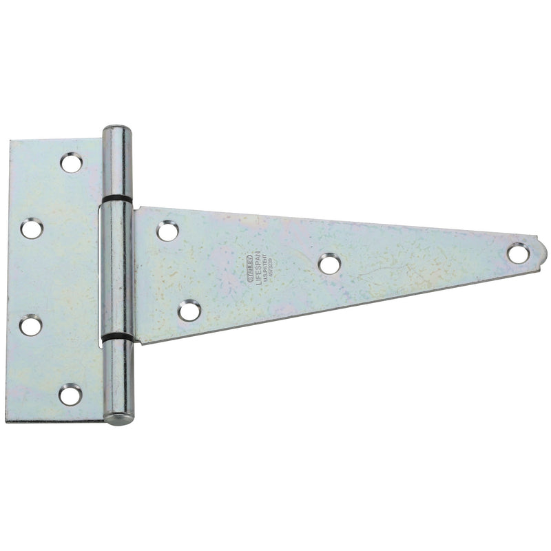 National Hardware 8 in. L Zinc-Plated Extra Heavy Duty T-Hinge