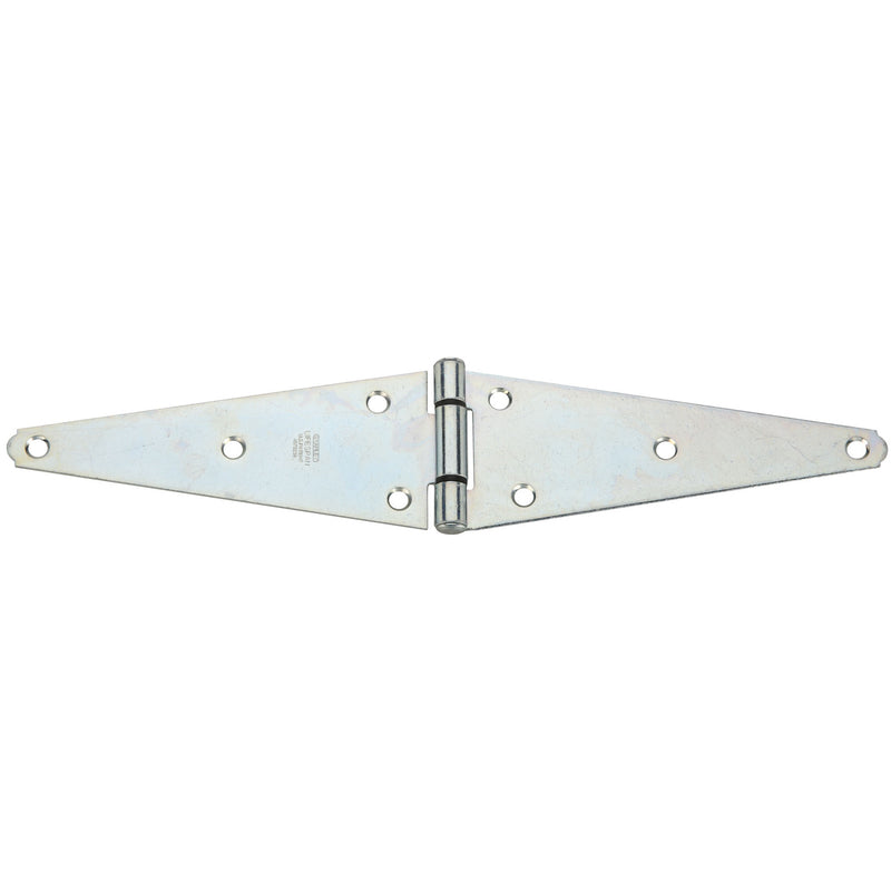 National Hardware 8 in. L Zinc-Plated Heavy Strap Hinge