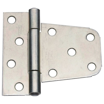 National Hardware 3.5 in. L Zinc-Plated Silver Steel Extra Heavy Gate Hinge