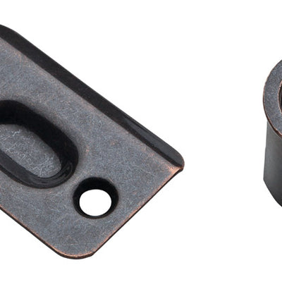 National Hardware Oil Rubbed Bronze Steel Drive-In Ball Catch 2.5 in.