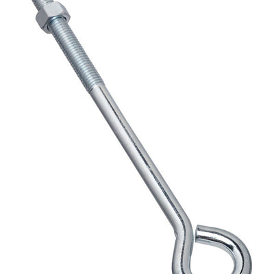 National Hardware 1/2 in. X 10 in. L Zinc-Plated Steel Eyebolt Nut Included
