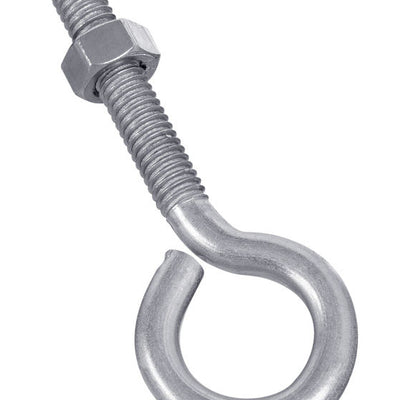 National Hardware 5/16 in. X 3-1/4 in. L Stainless Stainless Steel Eyebolt Nut Included