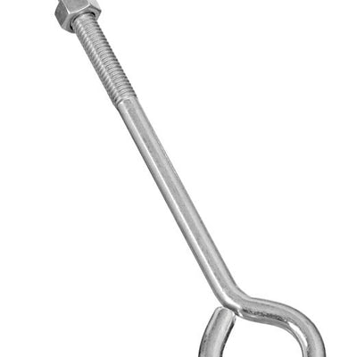 National Hardware 3/8 in. X 8 in. L Zinc-Plated Steel Eyebolt Nut Included